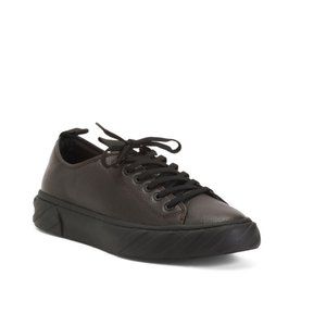KARL LAGERFELD  Men's leather Low Top Sneakers